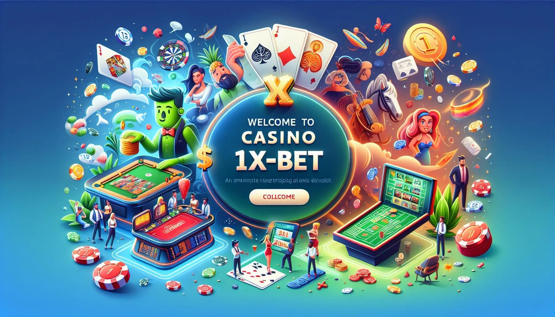 Win Big At 1xBet Casino A Universe Of Games Awaits Win Big At 1xBet Casino A Universe Of Games Awaits